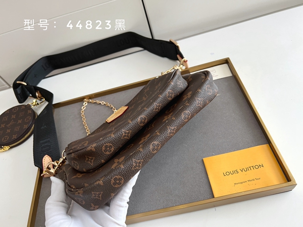 ルイヴィトンバッグ素材ディテール